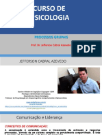 Processos Grupais Prof. Jefferson Cabral Azevedo