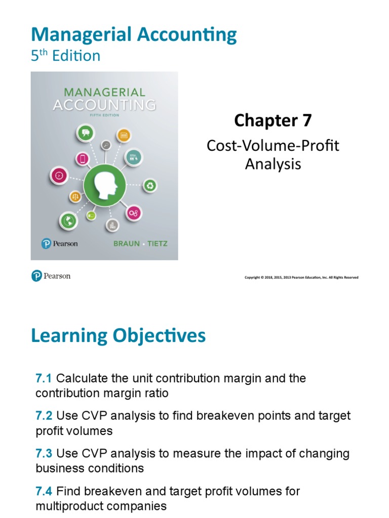 07 Cost Volume Profit Analysis | PDF | Business Economics | Business