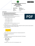 Soal Essay Matematika Smt2 Kelas 8