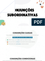 Conj Subordinativas