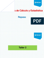 Aplicaciones Del Cálculo y Estadística Sesión 2-Semana 4