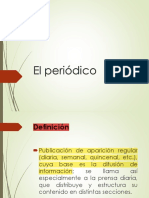 Partes Del Periódico y El Periodismo Interpreta La Realidad