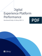 Liferay DXP Performance Benchmark Study of Liferay DXP 7.3