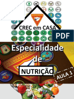 Aula 01 Nutrição