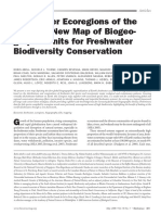 Abell et al. - 2008 - Freshwater ecoregions of the world A new map of biogeographic units for freshwater biodiversity conservation