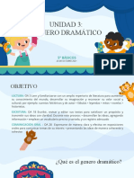 Genero Dramático PPT 5 ° AÑO A-B CLASE OCTUBRE MIERCOLES 20