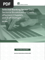 Selected Banking Sector Data - Q4 2020