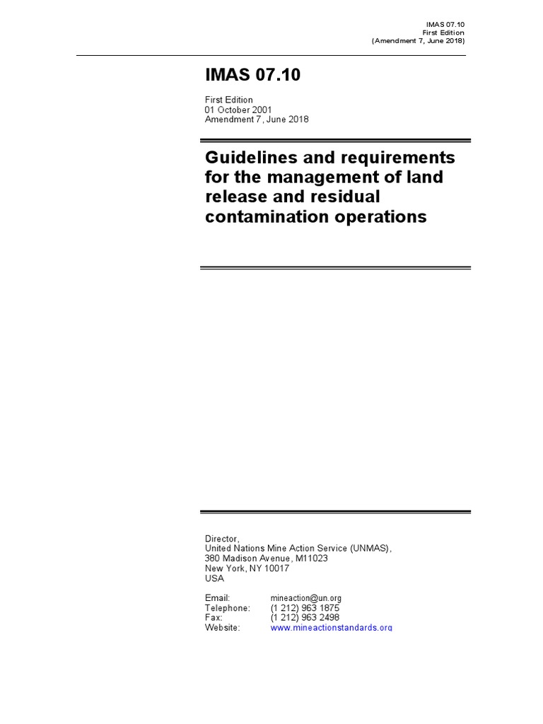 IMAS 07.10 Guide For The Management of LR and RC Operations Ed1 Am7 ...