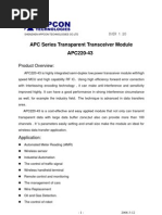 APC220 Manual