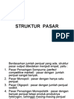 Struktur Pasar