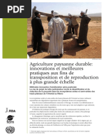 Agriculture paysanne durable_ innovations et meilleures pratiques aux fins de transposition et de reproduction à plus grande échelle