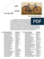 Censo de Bicicletas en Peñaranda Año 1969.