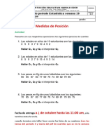 Estadistica s29 p4 Medidas de Posicion Taller Grado 11