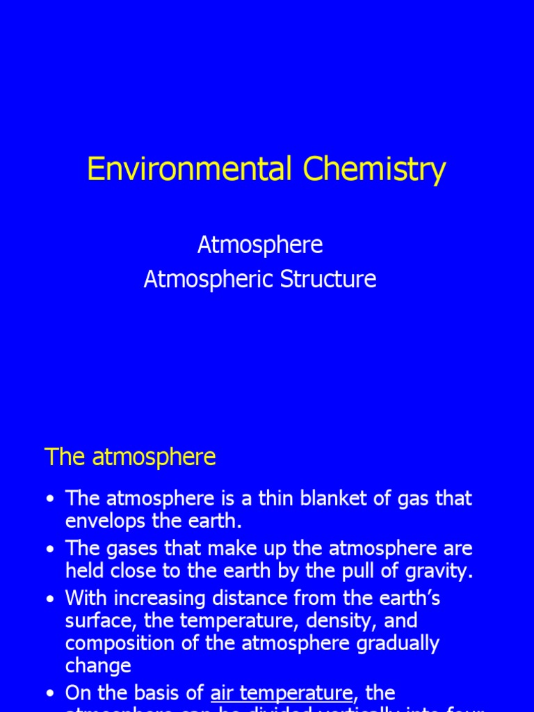 Atmospheric Structure and Layers Explained | PDF | Atmosphere Of Earth ...
