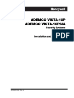 Ademco Vista-10P Ademco Vista-10Psia: Security Systems