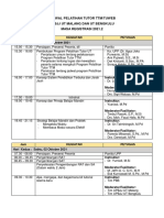 Jadwal Pelatihan Tutor TTM-Tuweb UPBJJ UT Malang Dan UT Bengkulu