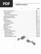 Isuzu 4Zd1 Gasoline Petrol Engine Workshop Manual