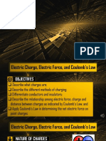 Electric Charge, Electric Force and Coulomb's Law