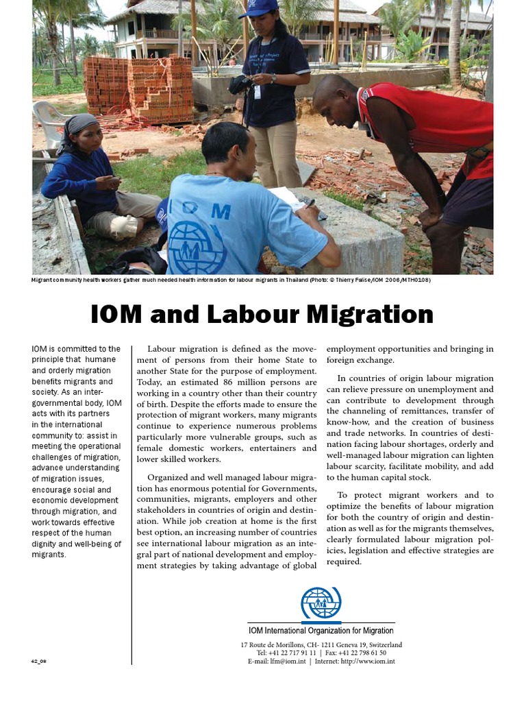 Labour Migration Infosheet 2008 | PDF | Migrant Worker | Human Migration
