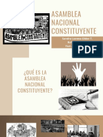 Asamblea Nacional Constituyente.