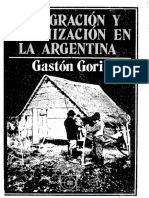 Inmigración y Colonización en La Argentina