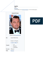 Leonardo Dicaprio: George Dicaprio Dicaprio Bootle
