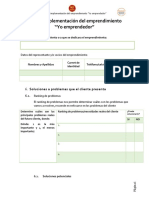 Actividad, PIE - Soluciones Potenciales 2021