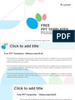 Abstract Colorful Background PowerPoint Templates Widescreen