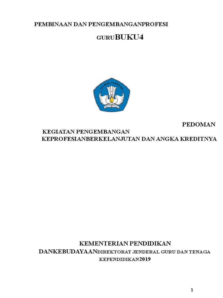 Pedoman Pengembangan Profesi Guru | PDF | Bisnis