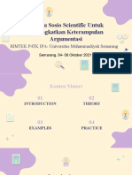 Isu-Isu Sosio Sciencetific