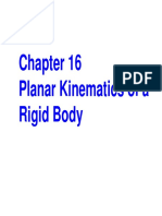 Planar Kinematics of A Rigid Body