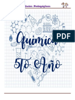 Guia Pedagogica Quimica 5to Año 1er Tema
