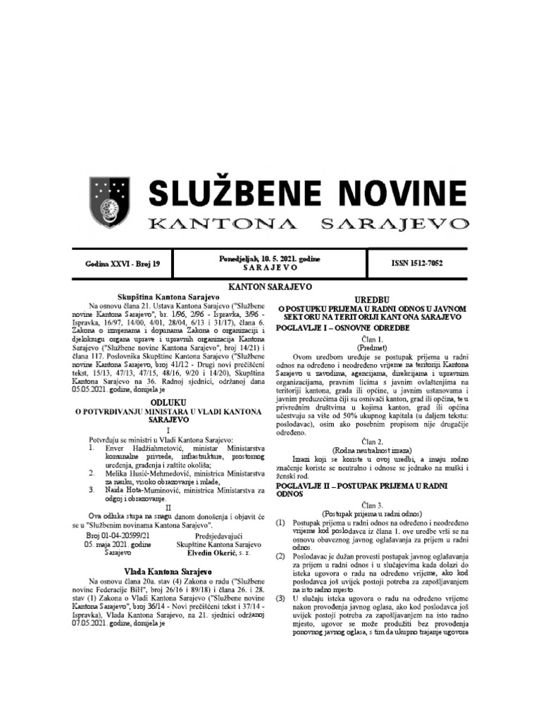 Uredba | PDF