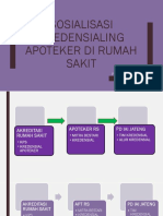 Sosialisasi Kredensialing Apoteker Di Rumah Sakit