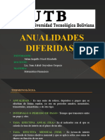 Anualidades Diferidas