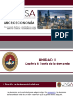UNIDAD II - Microeconomía