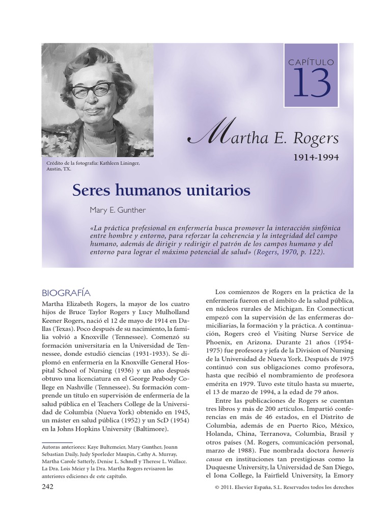 Martha Rogers | PDF