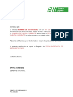 4.4 - Certificado Bancario Proyecto Productivo