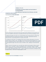 Australian university enrolment trends over 10 years