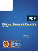Dcap603 Dataware Housing and Datamining
