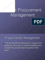 The Basics of Project Procurement Management