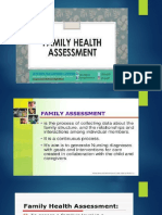 Family Health Assessment RLE