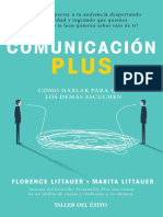 Comunicación Plus Cómo Hablar Para Que Los Demás Escuchen (Spanish Edition) by Florence Littauer Marita Littauer [Littauer, Florence] (Z-lib.org)