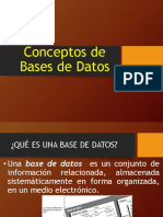 Conceptos de Bases de Datos