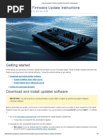 Korg Wavestate Firmware Update Instructions (Sweetwater)