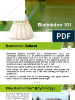 Badminton Basics: Equipment, Rules & History