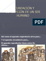 Fecundación y Desarrollo Embrionario