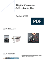 Analog Digital Converter (ADC) Mikrokontroller