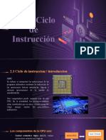 Arquitectura de Computadoras - Ciclo de Instrucción