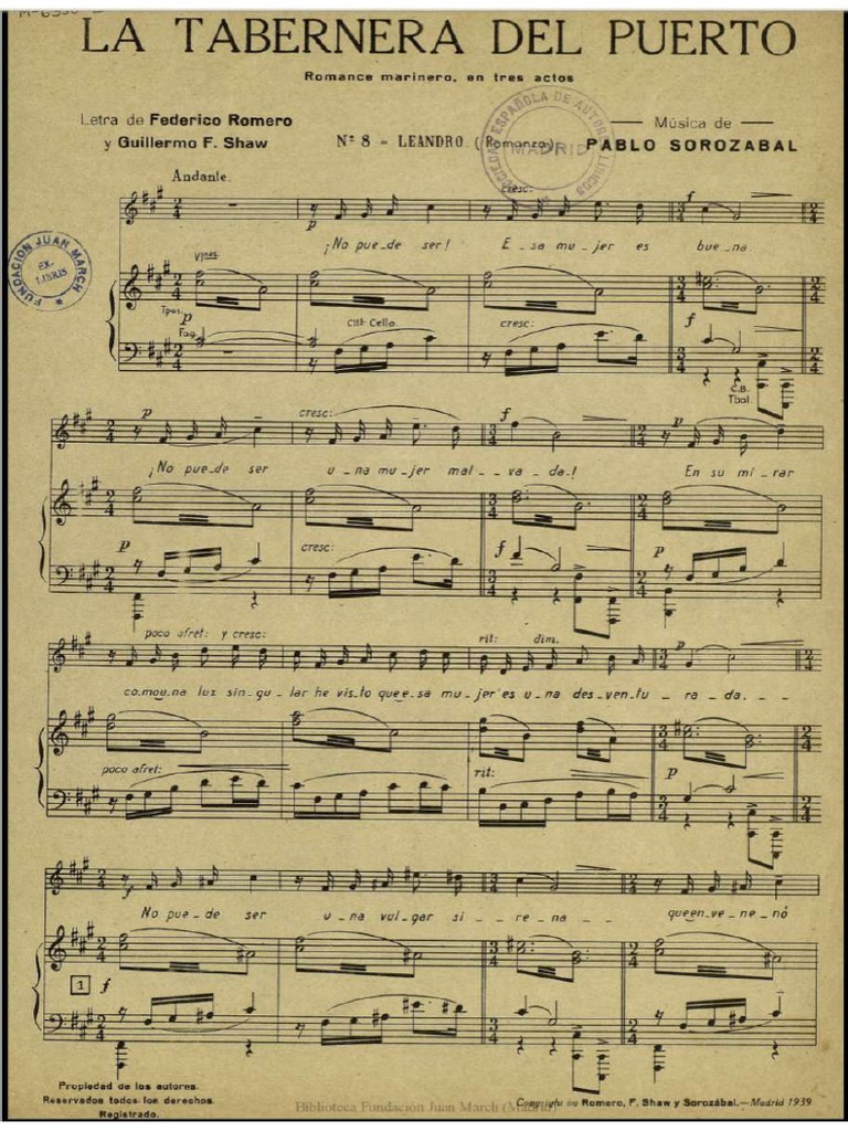 No Puede Ser de La Tabernera Del Puerto PDF